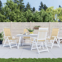 Thumbnail for Hochlehner-Auflagen 4 Stk. Melange Beige 120x50x4 cm Stoff