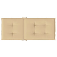 Thumbnail for Hochlehner-Auflagen 4 Stk. Melange Beige 120x50x4 cm Stoff