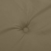 Thumbnail for Hochlehner-Auflagen 2 Stk. Melange Taupe 120x50x4 cm Stoff