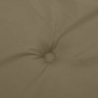 Thumbnail for Hochlehner-Auflagen 4 Stk. Melange Taupe 120x50x4 cm Stoff