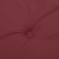 Thumbnail for Hochlehner-Auflagen 6 Stk. Melange Weinrot 120x50x4 cm Stoff
