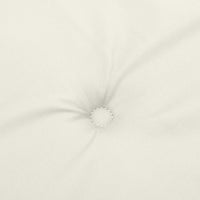 Thumbnail for Niedriglehner-Auflagen 6 Stk. Melange Creme 100x50x4 cm Stoff