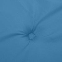 Thumbnail for Niedriglehner-Auflagen 2 Stk. Melange Blau 100x50x4 cm Stoff