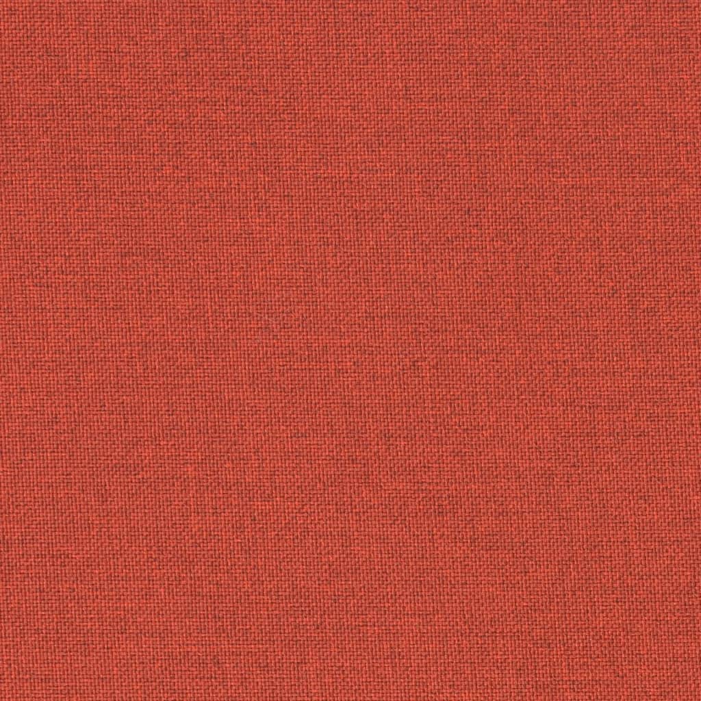 Niedriglehner-Auflagen 4 Stk. Melange Rot 100x50x4 cm Stoff