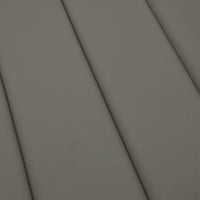 Thumbnail for Sonnenliegen-Auflage Melange Dunkelgrau 186x58x3 cm Stoff