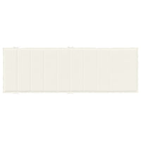 Thumbnail for Sonnenliegen-Auflage Melange Creme 186x58x3 cm Stoff