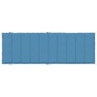 Thumbnail for Sonnenliegen-Auflage Melange Blau 186x58x3 cm Stoff