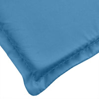 Thumbnail for Sonnenliegen-Auflage Melange Blau 186x58x3 cm Stoff