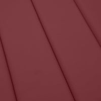 Thumbnail for Sonnenliegen-Auflage Melange Weinrot 186x58x3 cm Stoff