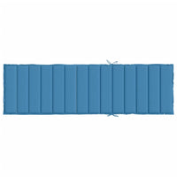 Thumbnail for Sonnenliegen-Auflage Melange Blau 200x50x4 cm Stoff