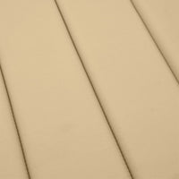 Thumbnail for Sonnenliegen-Auflage Melange Beige 200x60x4 cm Stoff