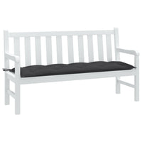 Thumbnail for Gartenbank-Auflage Melange Anthrazit 150x50x7 cm Stoff