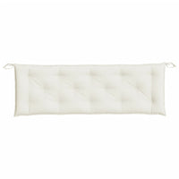 Thumbnail for Gartenbank-Auflage Melange Creme 150x50x7 cm Stoff