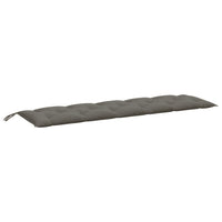 Thumbnail for Gartenbank-Auflage Melange Dunkelgrau 180x50x7 cm Stoff