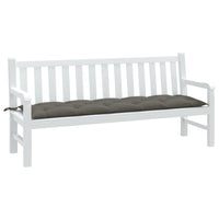 Thumbnail for Gartenbank-Auflage Melange Dunkelgrau 180x50x7 cm Stoff