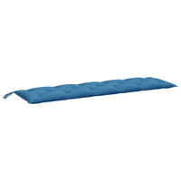 Thumbnail for Gartenbank-Auflage Melange Blau 180x50x7 cm Stoff