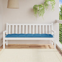 Thumbnail for Gartenbank-Auflage Melange Blau 180x50x7 cm Stoff
