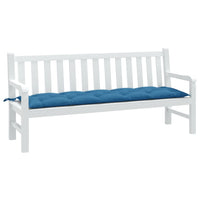 Thumbnail for Gartenbank-Auflage Melange Blau 180x50x7 cm Stoff