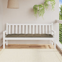 Thumbnail for Gartenbank-Auflage Melange Taupe 180x50x7 cm Stoff