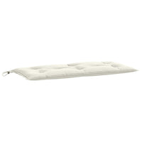 Thumbnail for Gartenbank-Auflagen 2 Stk. Melange Creme 100x50x7 cm Stoff