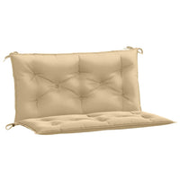 Thumbnail for Gartenbank-Auflagen 2 Stk. Melange Beige 100x50x7 cm Stoff