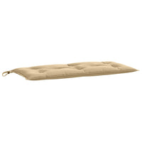Thumbnail for Gartenbank-Auflagen 2 Stk. Melange Beige 100x50x7 cm Stoff