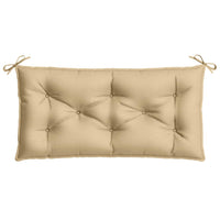 Thumbnail for Gartenbank-Auflagen 2 Stk. Melange Beige 100x50x7 cm Stoff