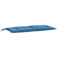 Thumbnail for Gartenbank-Auflagen 2 Stk. Melange Blau 100x50x7 cm Stoff