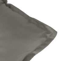 Thumbnail for Gartenbank-Auflagen 2 Stk. Melange Dunkelgrau 120x50x7 cm Stoff