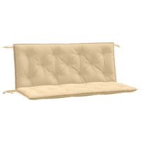 Thumbnail for Gartenbank-Auflagen 2 Stk. Melange Beige 120x50x7 cm Stoff