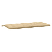 Thumbnail for Gartenbank-Auflagen 2 Stk. Melange Beige 120x50x7 cm Stoff