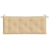 Thumbnail for Gartenbank-Auflagen 2 Stk. Melange Beige 120x50x7 cm Stoff