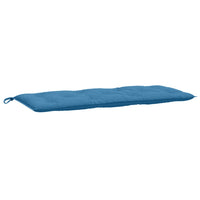 Thumbnail for Gartenbank-Auflagen 2 Stk. Melange Blau 120x50x7 cm Stoff