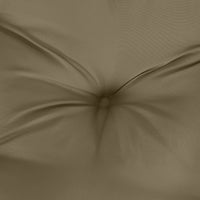 Thumbnail for Gartenbank-Auflagen 2 Stk. Melange Taupe 120x50x7 cm Stoff