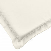 Thumbnail for Gartenbank-Auflagen 2 Stk. Melange Creme 180x50x7 cm Stoff