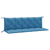 Thumbnail for Gartenbank-Auflagen 2 Stk. Melange Blau 180x50x7 cm Stoff