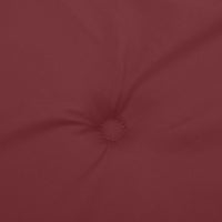 Thumbnail for Gartenbank-Auflagen 2 Stk. Melange Weinrot 200x50x7 cm Stoff