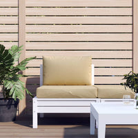 Thumbnail for Palettenkissen 2-tlg. Melange Beige Stoff