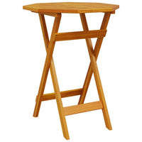 Thumbnail for Gartentisch Klappbar Ø60x75 cm Massivholz Akazie