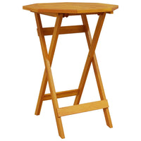 Thumbnail for Gartentisch Klappbar Ø60x75 cm Massivholz Akazie