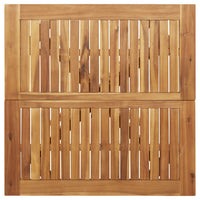 Thumbnail for Gartentisch Quadratisch 85x85x75 cm Massivholz Akazie