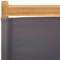 Thumbnail for Gartenstühle 2 Stk. Anthrazit Massivholz Akazie & Stoff