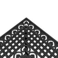 Thumbnail for Gartentisch Schwarz 80x80x75 cm Aluminiumguss