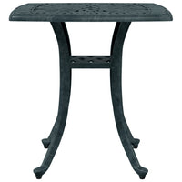 Thumbnail for Gartentisch Grün 53x53x53 cm Aluminiumguss