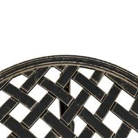 Thumbnail for Gartentisch Bronzen Ø48x53 cm Aluminiumguss