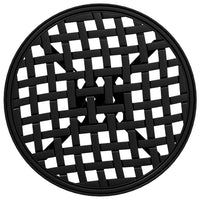 Thumbnail for Gartentisch Schwarz Ø48x53 cm Aluminiumguss