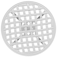 Thumbnail for Gartentisch Weiß Ø48x53 cm Aluminiumguss