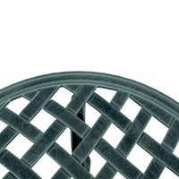 Thumbnail for Gartentisch Grün Ø48x53 cm Aluminiumguss