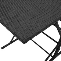 Thumbnail for 7-tlg. Garten-Essgruppe mit Kissen Schwarz Poly Rattan