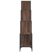 Thumbnail for Bücherregal Braun Eiche-Optik 122x30x132cm Holzwerkstoff Metall